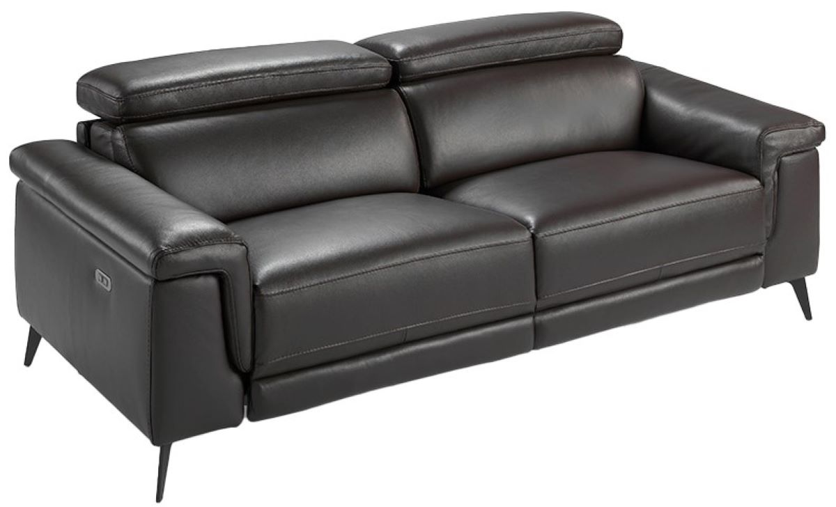 Sofá de 3 plazas de piel Ángel Cerdá de Maisons du Monde