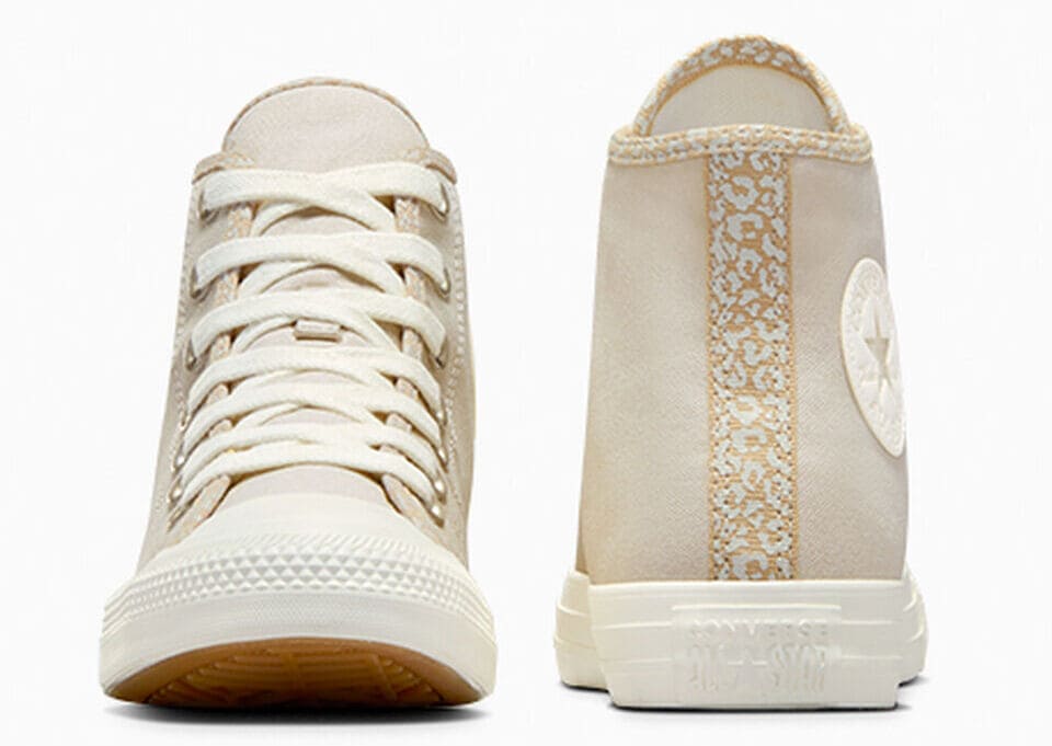 Las zapatillas tipo botín Chuck Taylor All Star Leopard de Converse