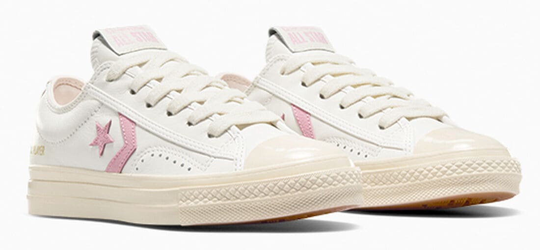 Las zapatillas Star Player 76 Leather en color blanco de Converse