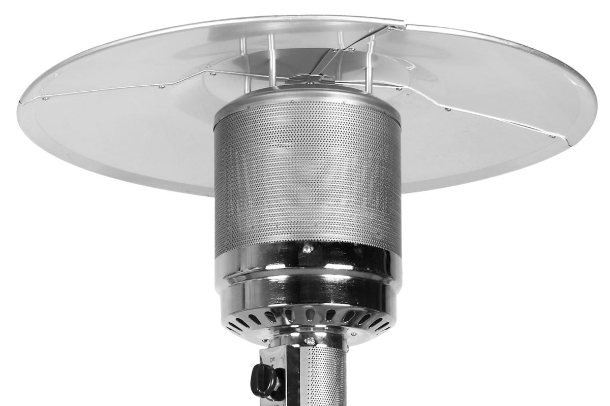 Estufa de gas para terraza SETA 1400W de Leroy Merlin