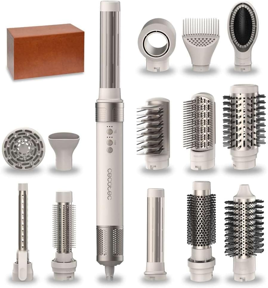 Cecotec Cepillo de Aire Caliente Secador Moldeador Alisador en Amazon