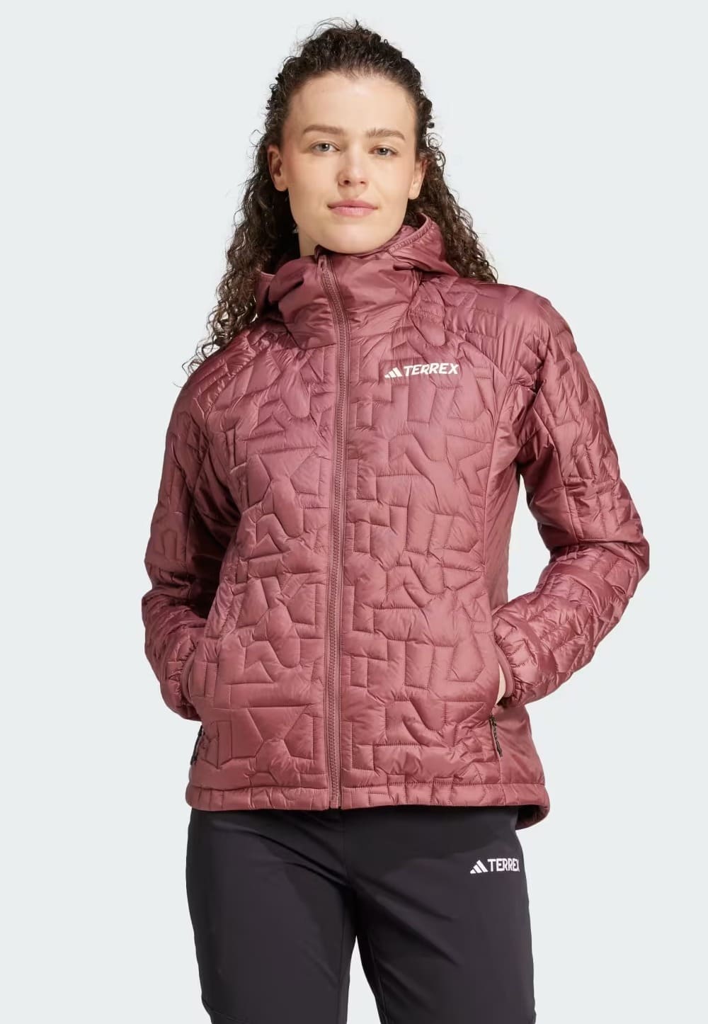 La chaqueta impermeable con capucha Terrex Xperior Primaloft Loose Fill Insulated de Adidas