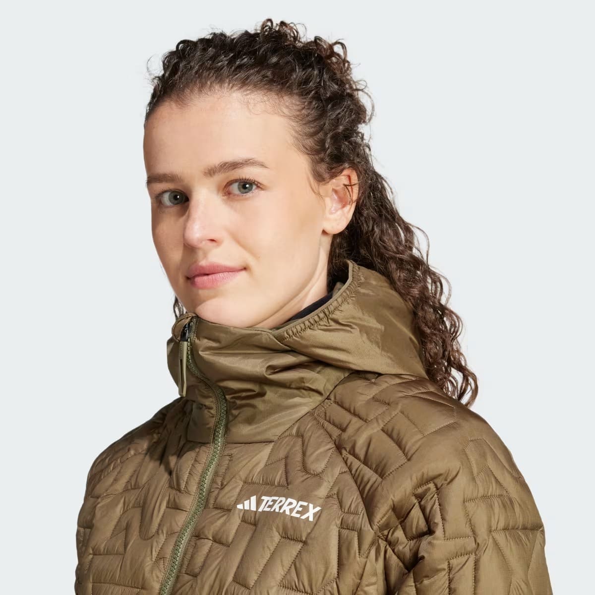 La chaqueta impermeable con capucha Terrex Xperior Primaloft Loose Fill Insulated de Adidas