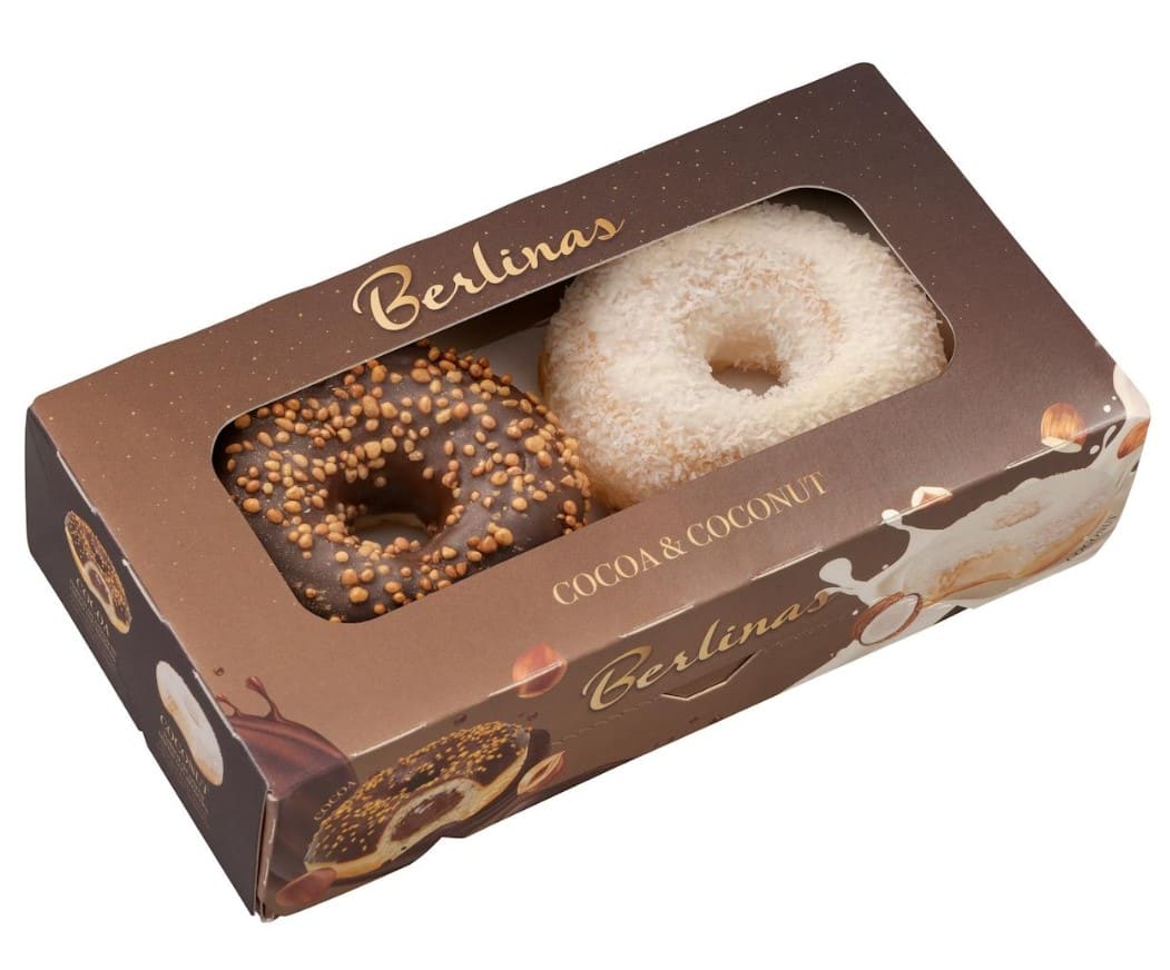 Surtido de berlinas navideñas