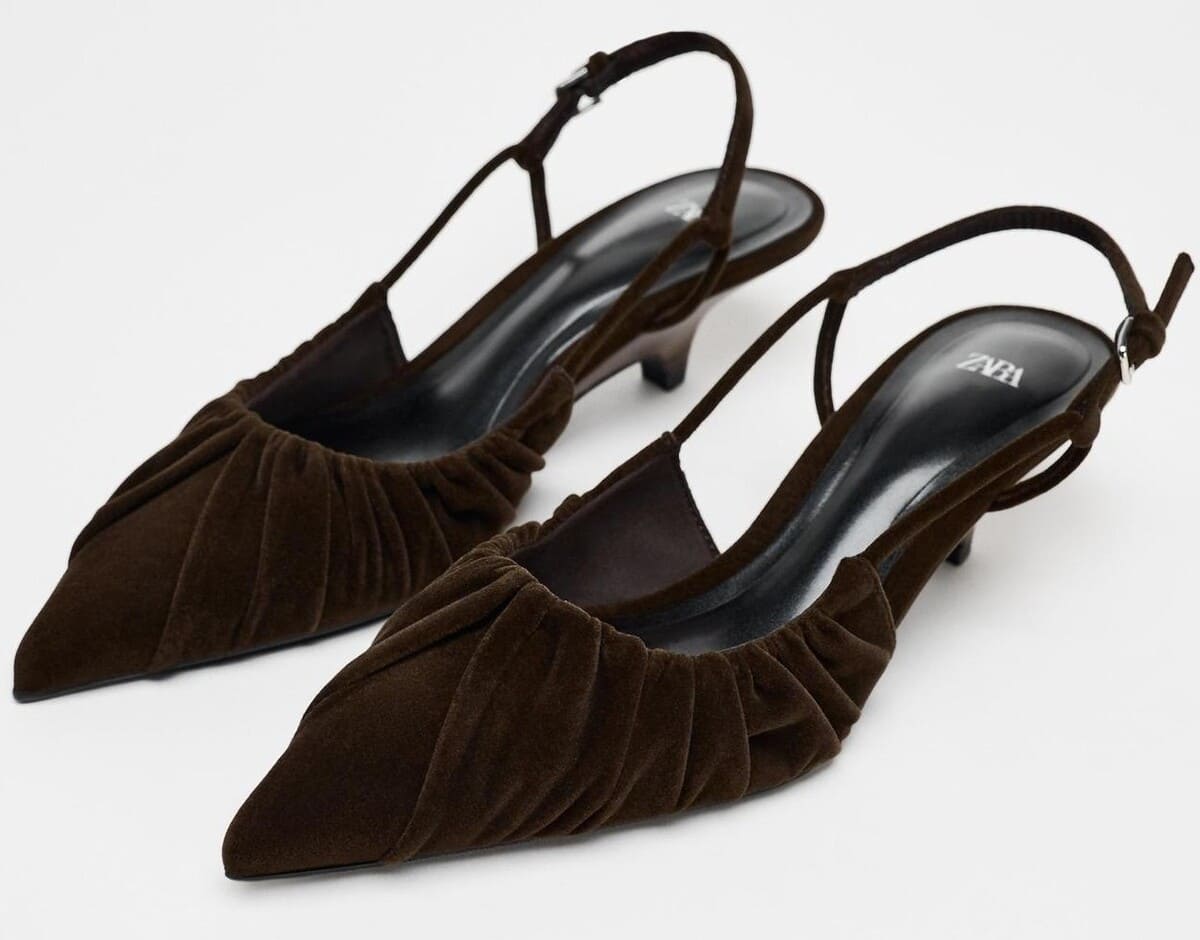 Destalonado fruncido efecto terciopelo