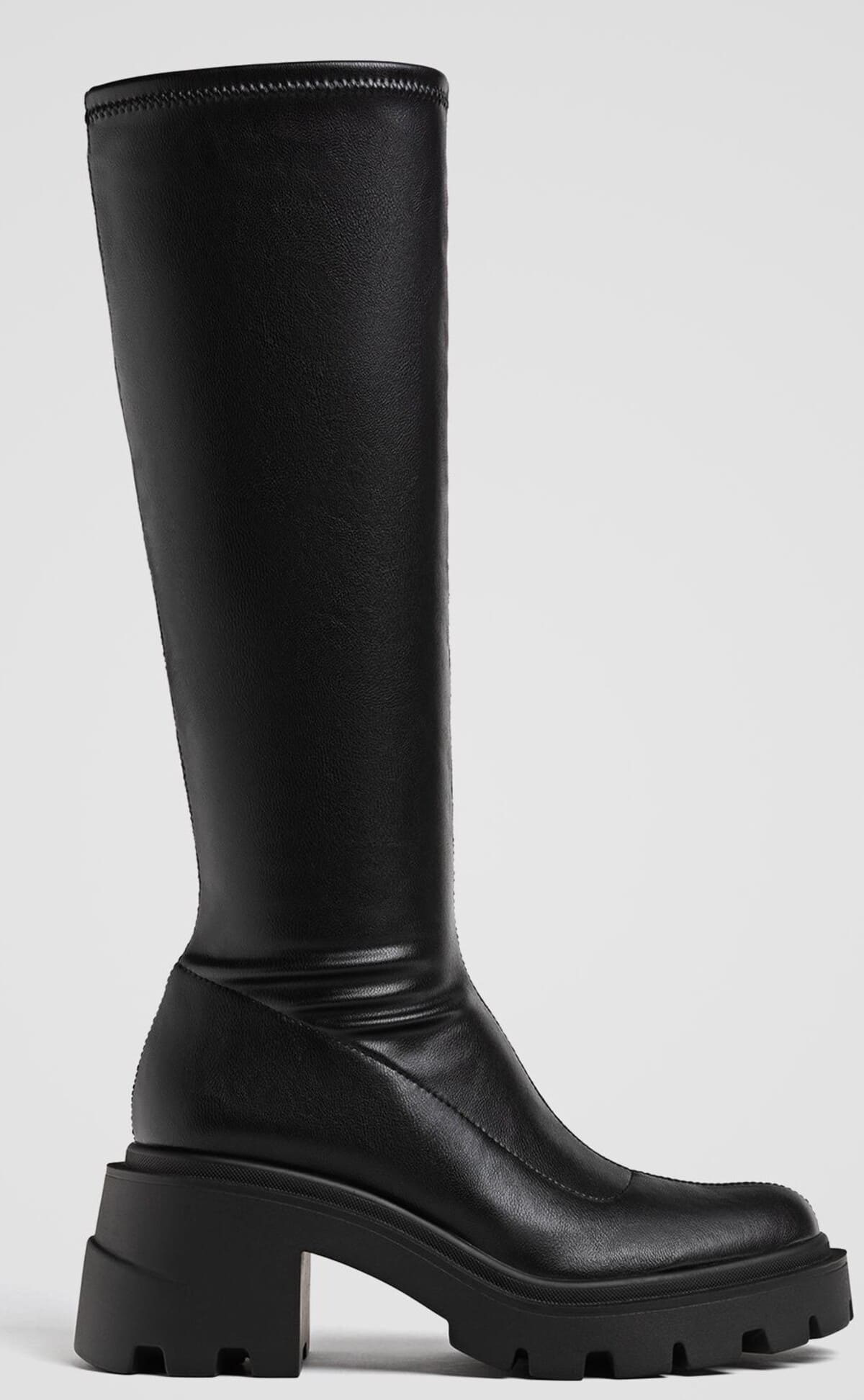 Botas con suela track