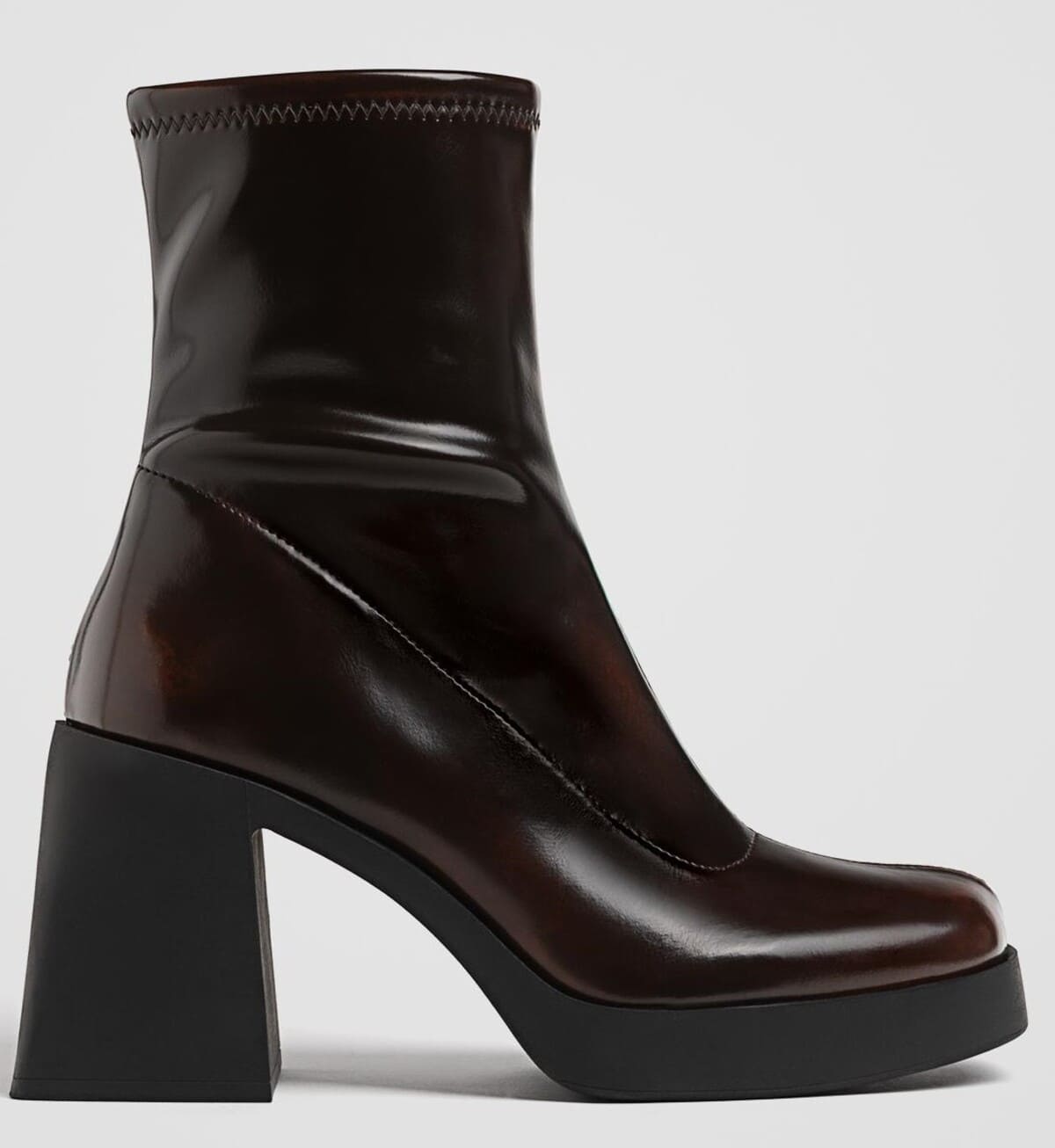 Botines de tacón y plataforma