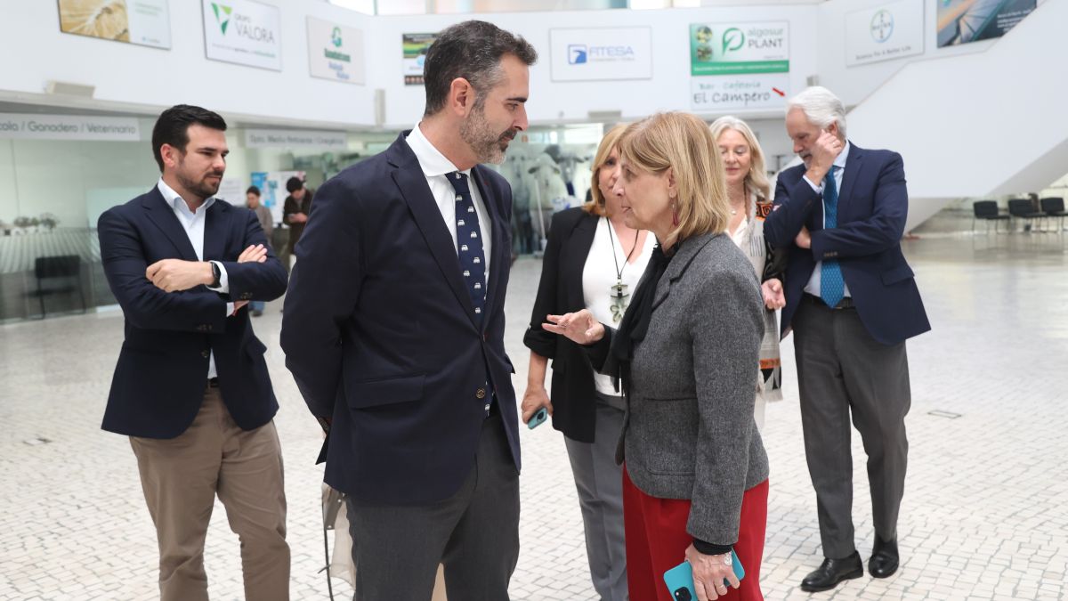 Ramón Fernández-Pacheco y García-Pelayo en la sede de ASAJA | Cristo García