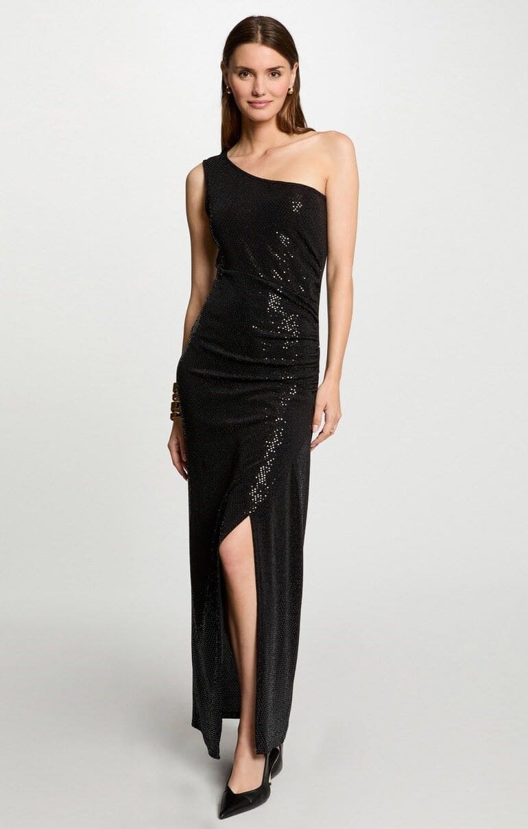 Morgan Vestido largo asimétrico