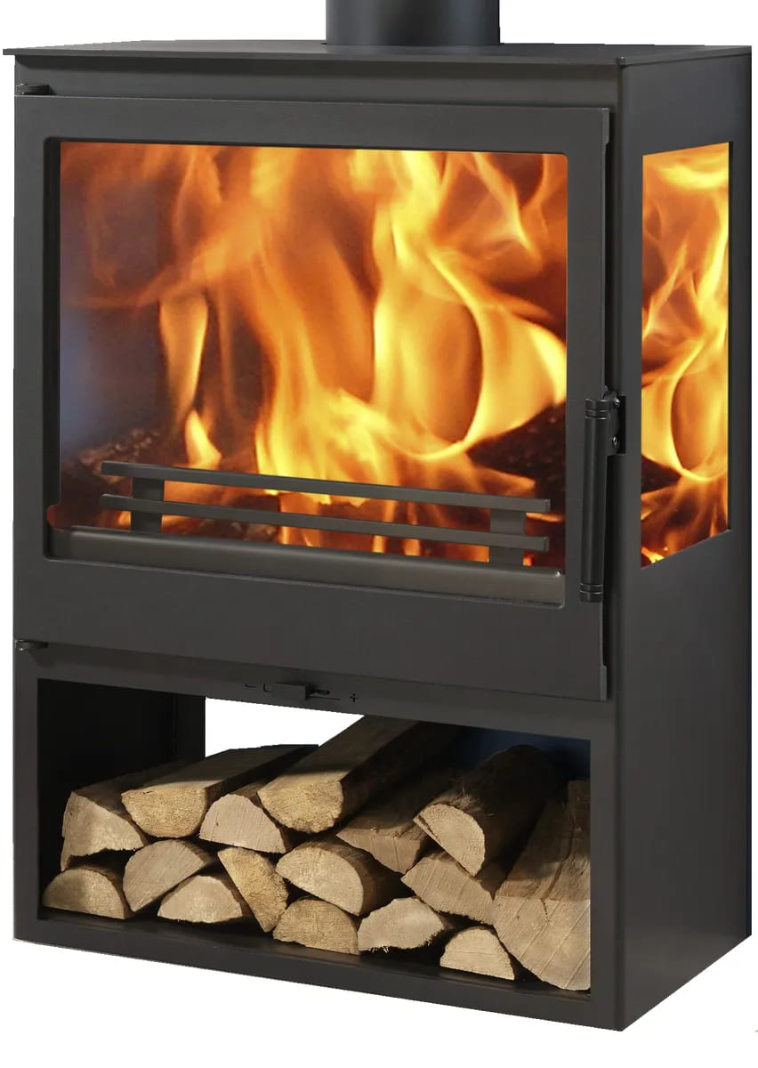 La estufa de leña PANADERO Onix de Leroy Merlin