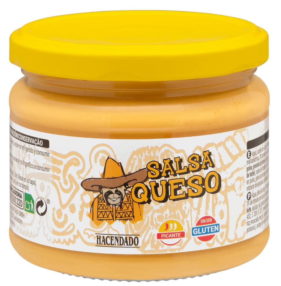 Salsa de Queso Hacendado