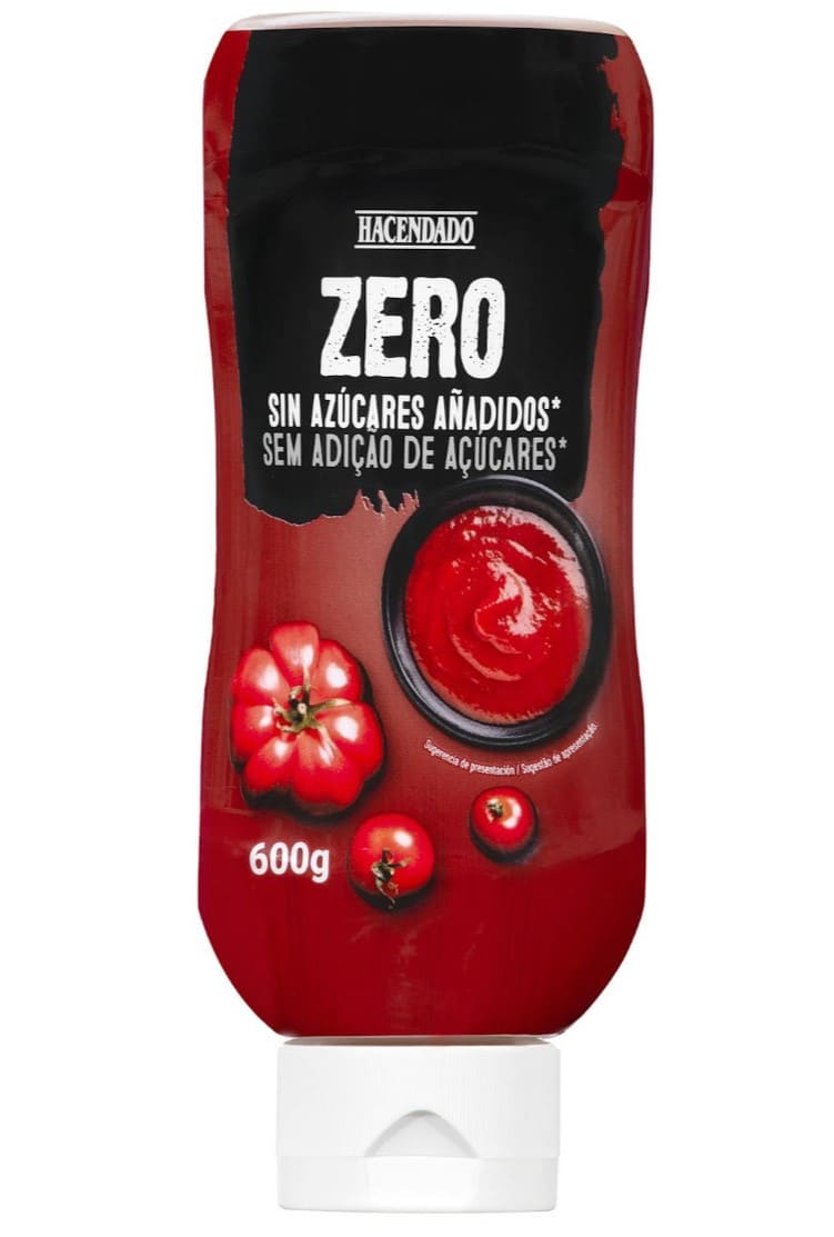 Salsa de tomate Zero sin azúcares añadidos Hacendado
