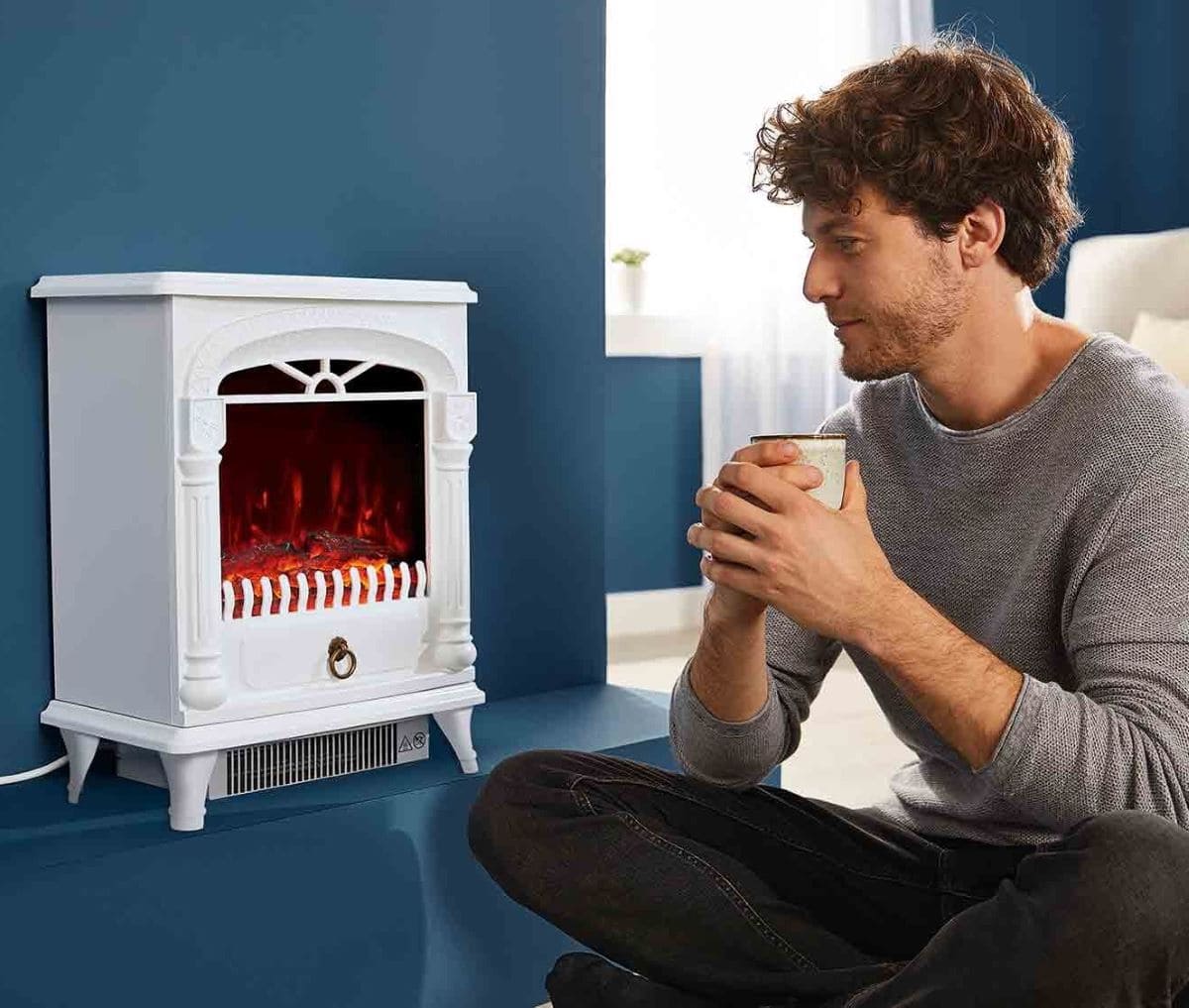 Chimenea eléctrica de 1950 W