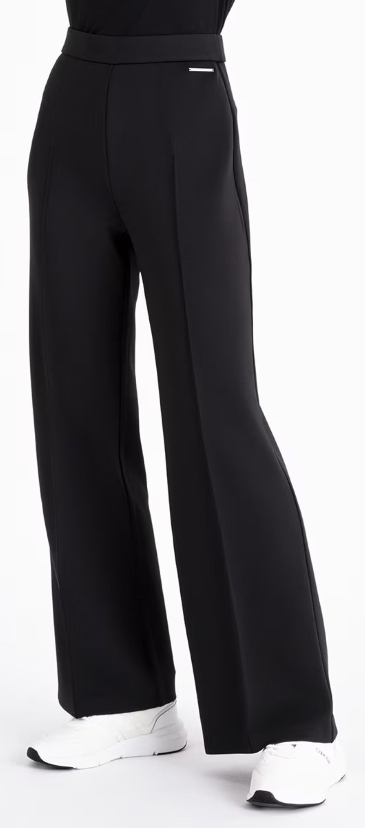 Pantalones palazzo con tiro alto Calvin Klein de El Corte Inglés