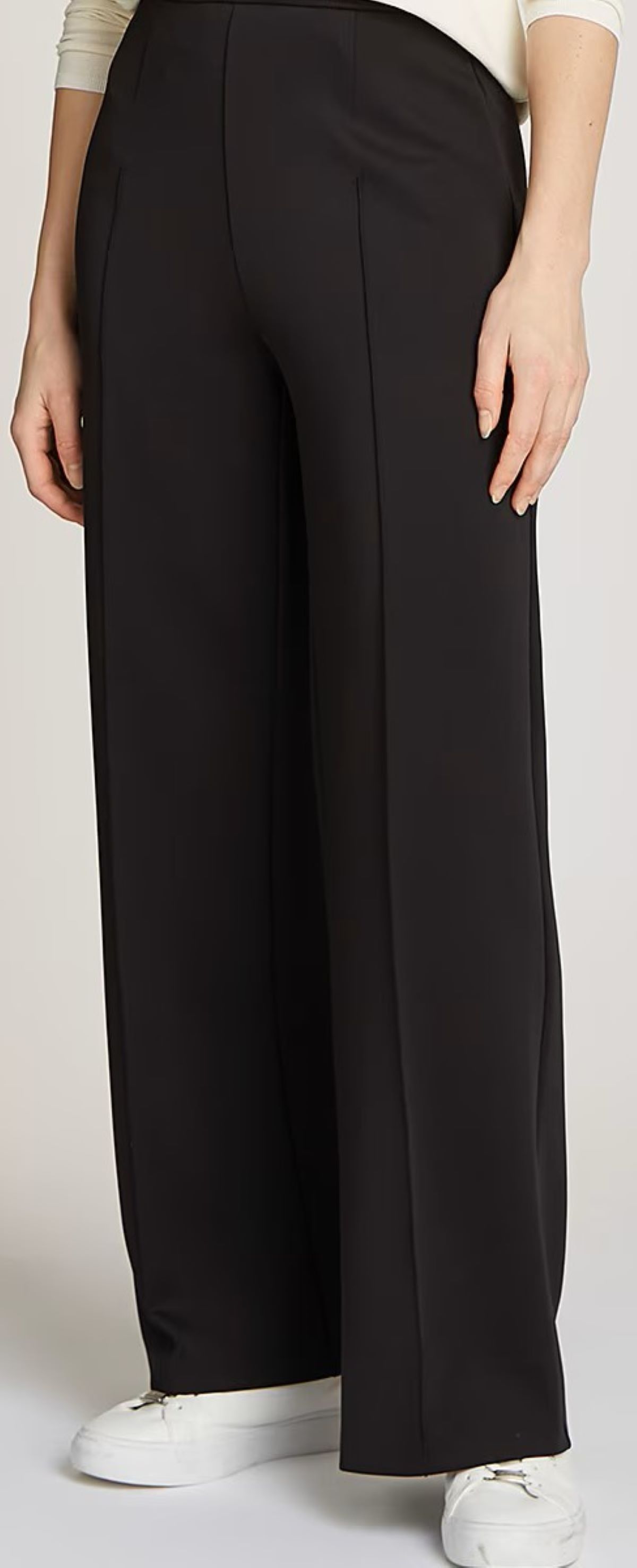 Pantalones palazzo tejido técnico Calvin Klein de El Corte Inglés