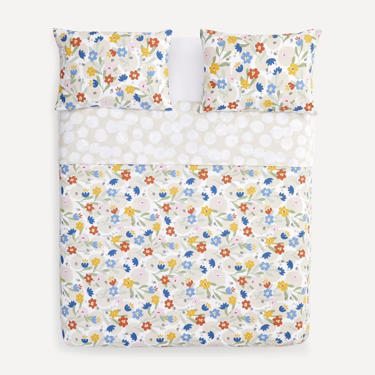 El juego de funda nórdica polycotton Fiori de El Corte Inglés