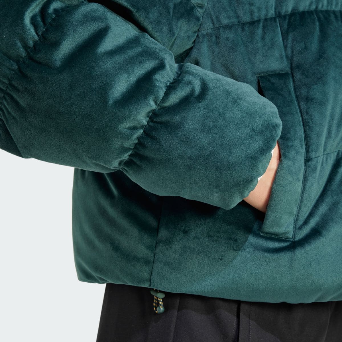 Abrigo de plumón Adidas Regen Velvet Puffer