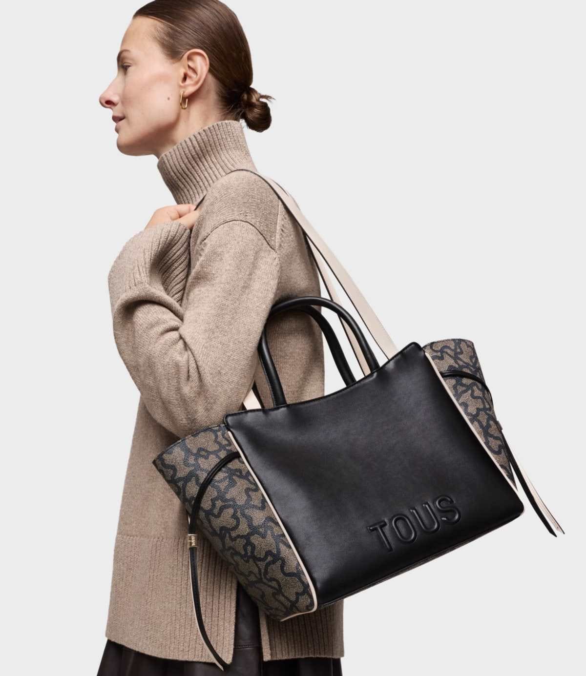 City mediano negro Kaos Icon de TOUS