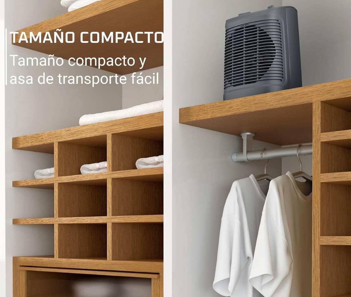 Rowenta Comfort Compact Calefactor bajo consumo 2000 W de Amazon