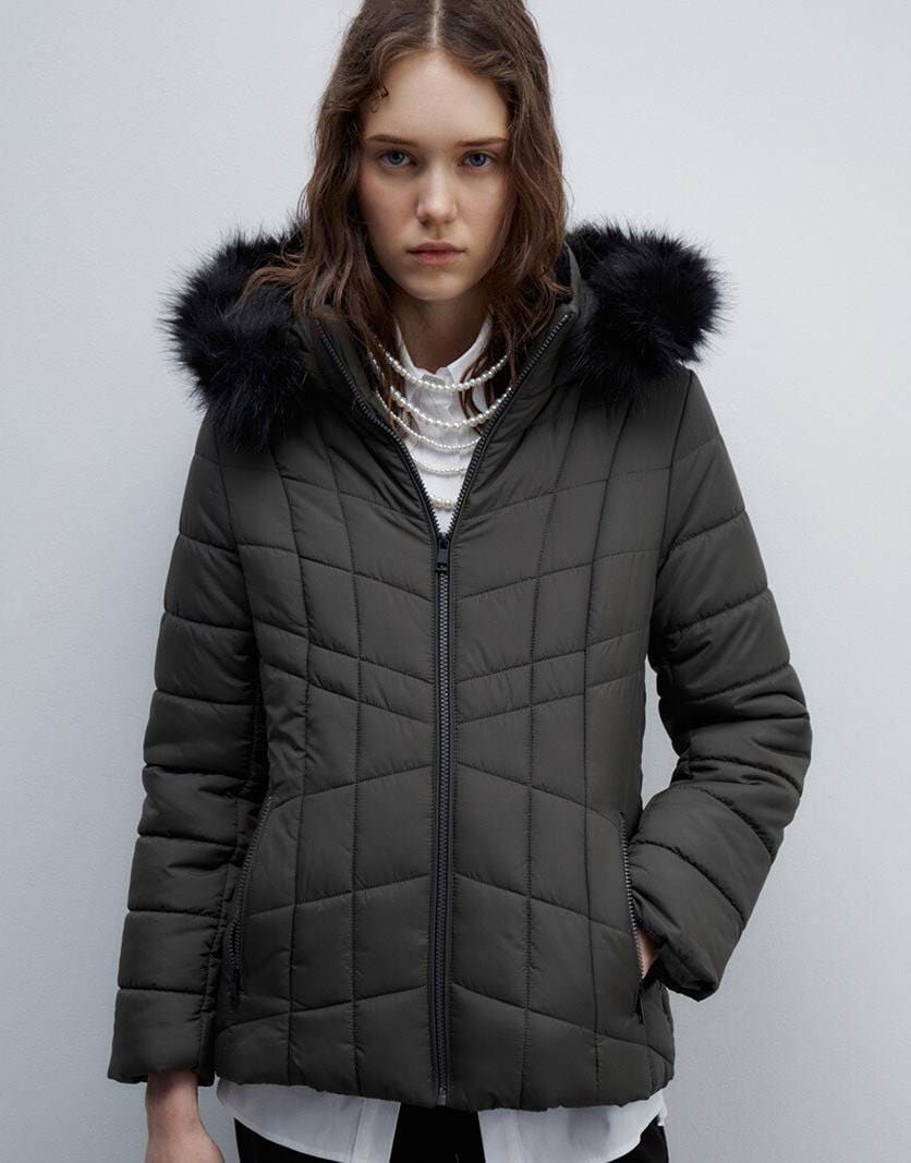 Sfera Parka de mujer corta pelo