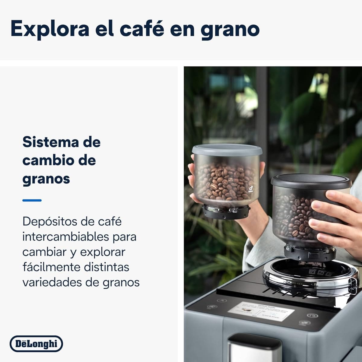 La cafetera superautomática con LatteCrema Hot de De'Longhi en Amazon