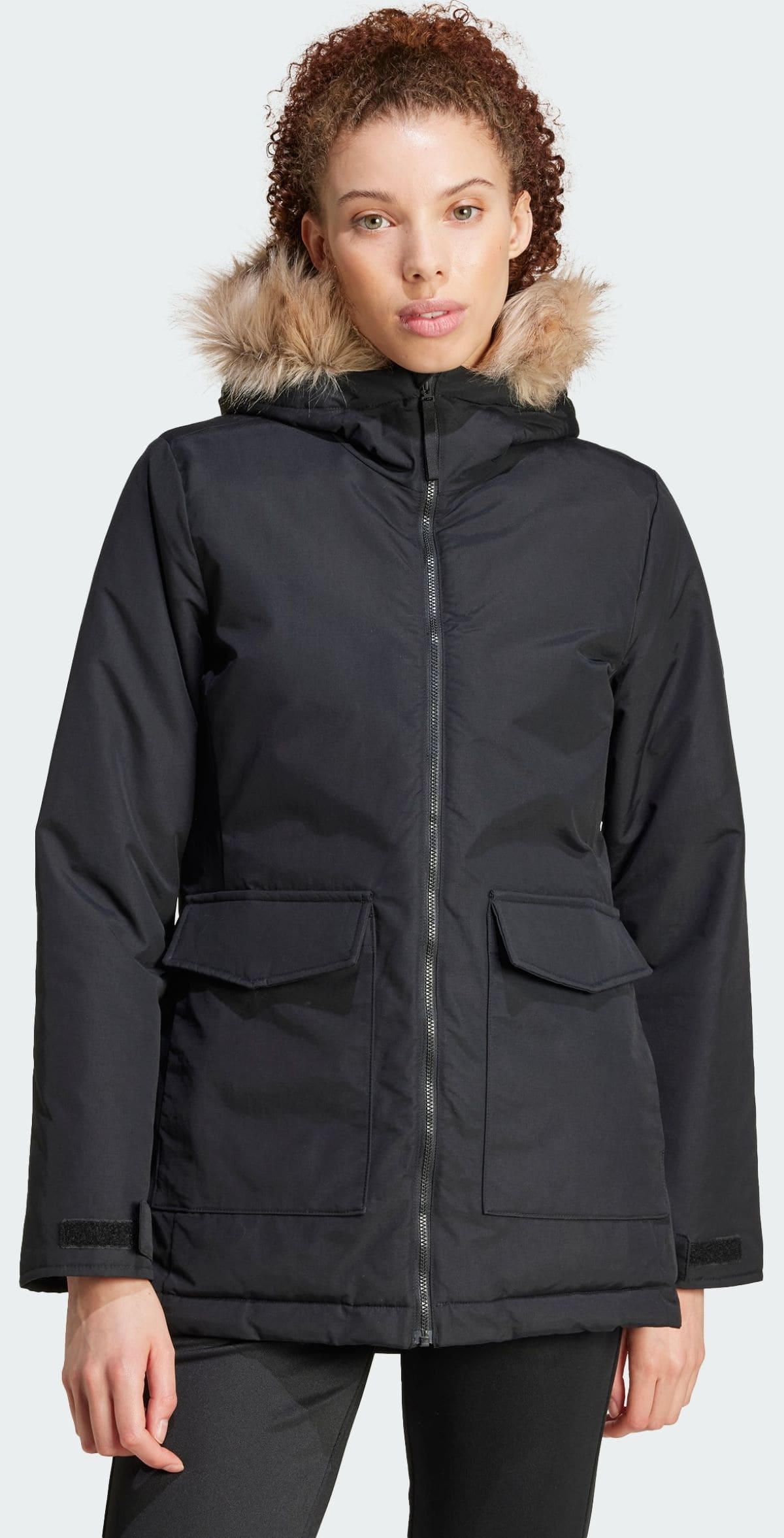 Abrigo parka Adidas Paveric Fur