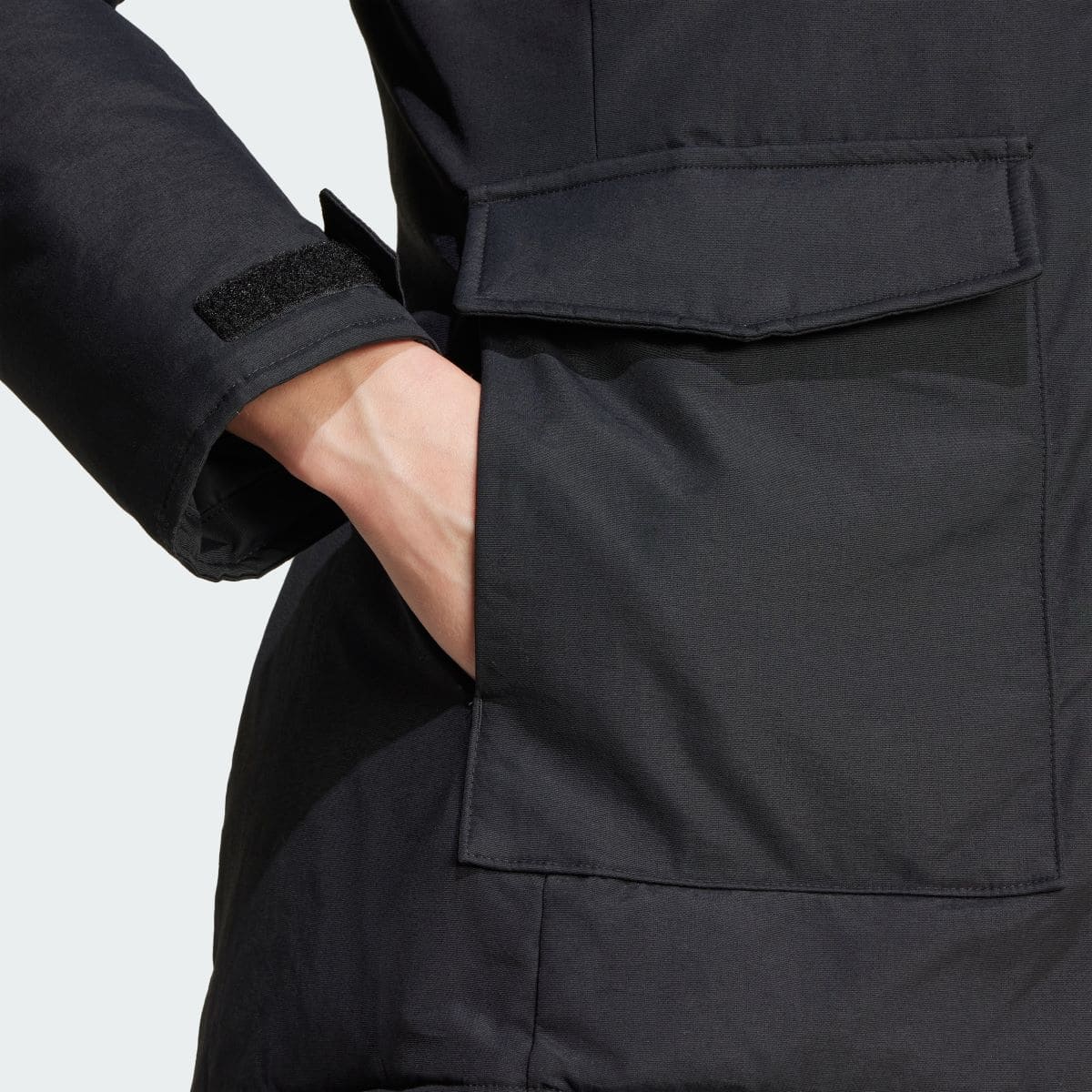 Abrigo parka Adidas Paveric Fur