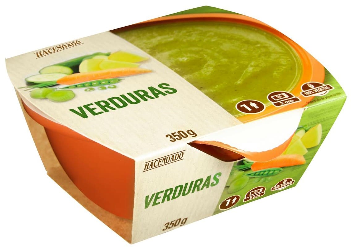 Crema de verduras Hacendado