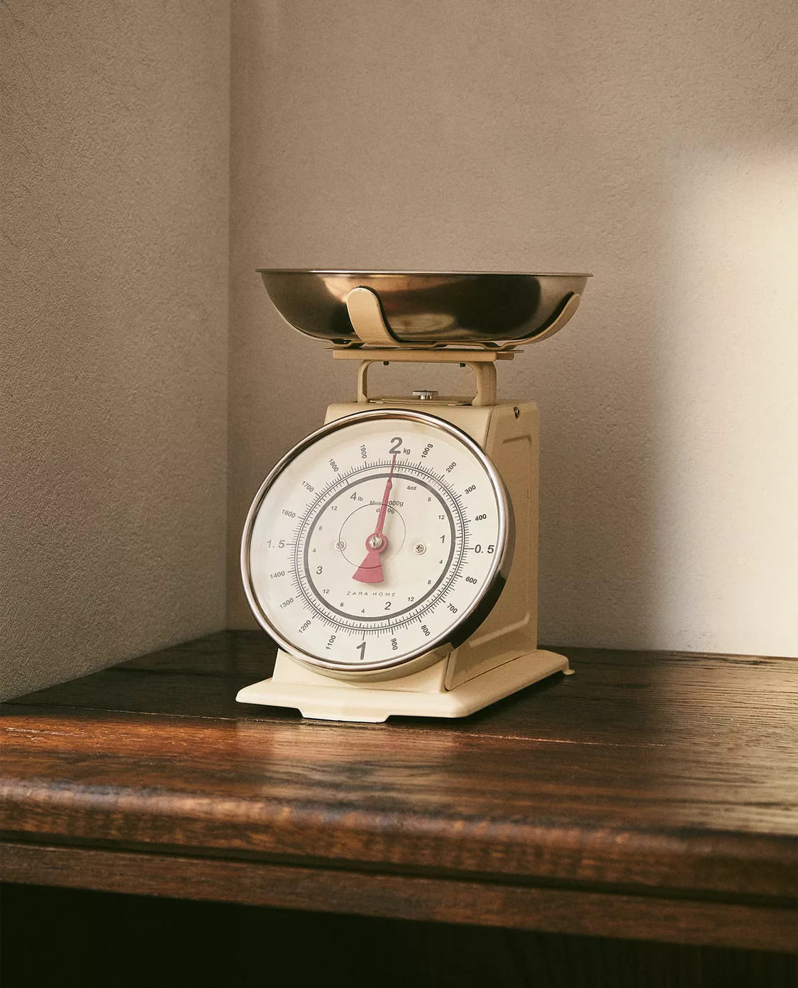 Báscula estilo retro