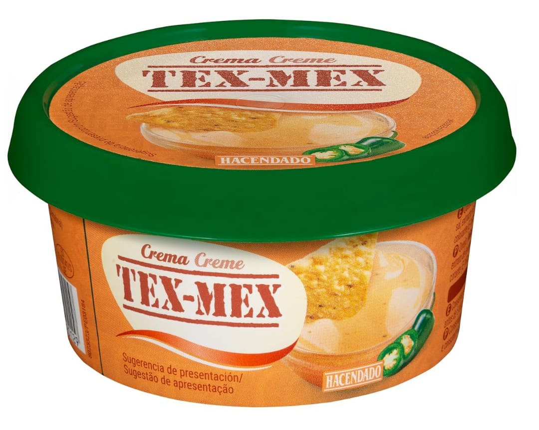 Crema de queso Tex-Mex Hacendado