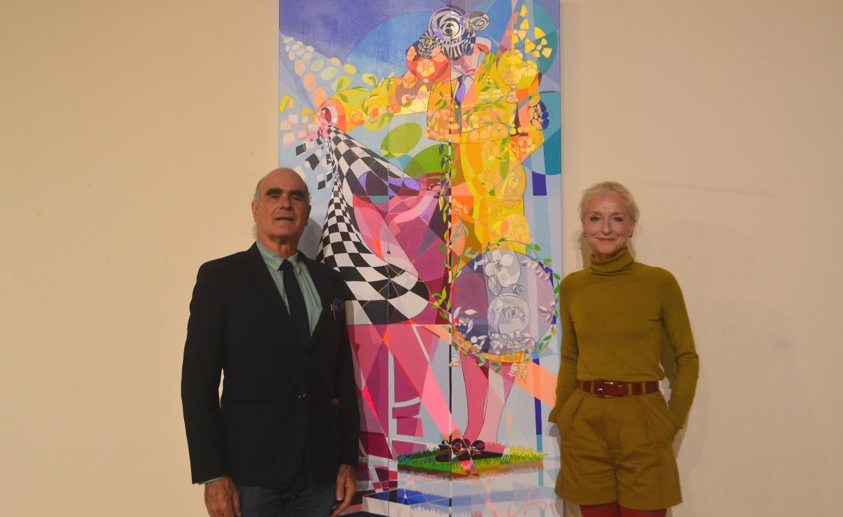 Uta Geub y Marciano Breña