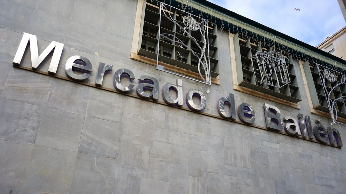 Mercado de Bailén en Málaga