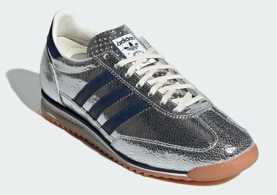 Las zapatillas plateadas SL 72 OG de Adidas
