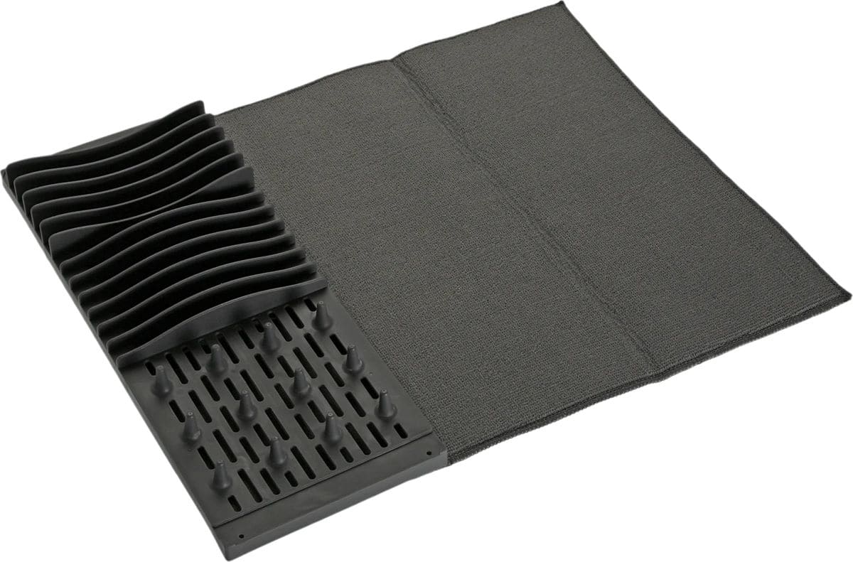 Tapete con escurreplatos microfibra Versa