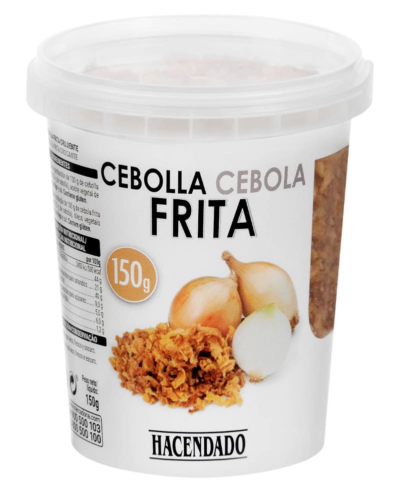 Cebolla frita crujiente Hacendado