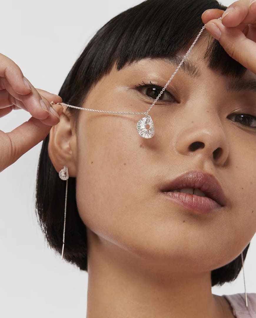 Pulsera Wicker de plata con círculo Tous