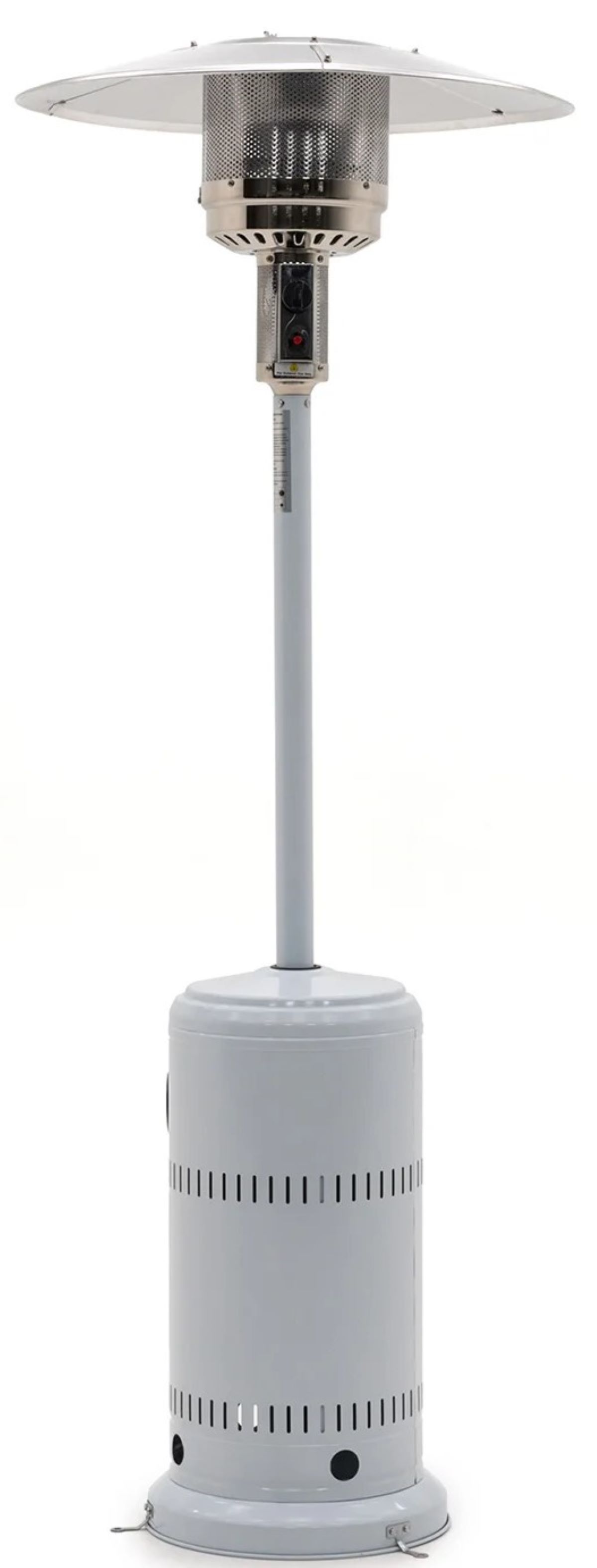 Estufa de gas para exterior de acero inoxidable Kekai 13 kW de Leroy Merlin