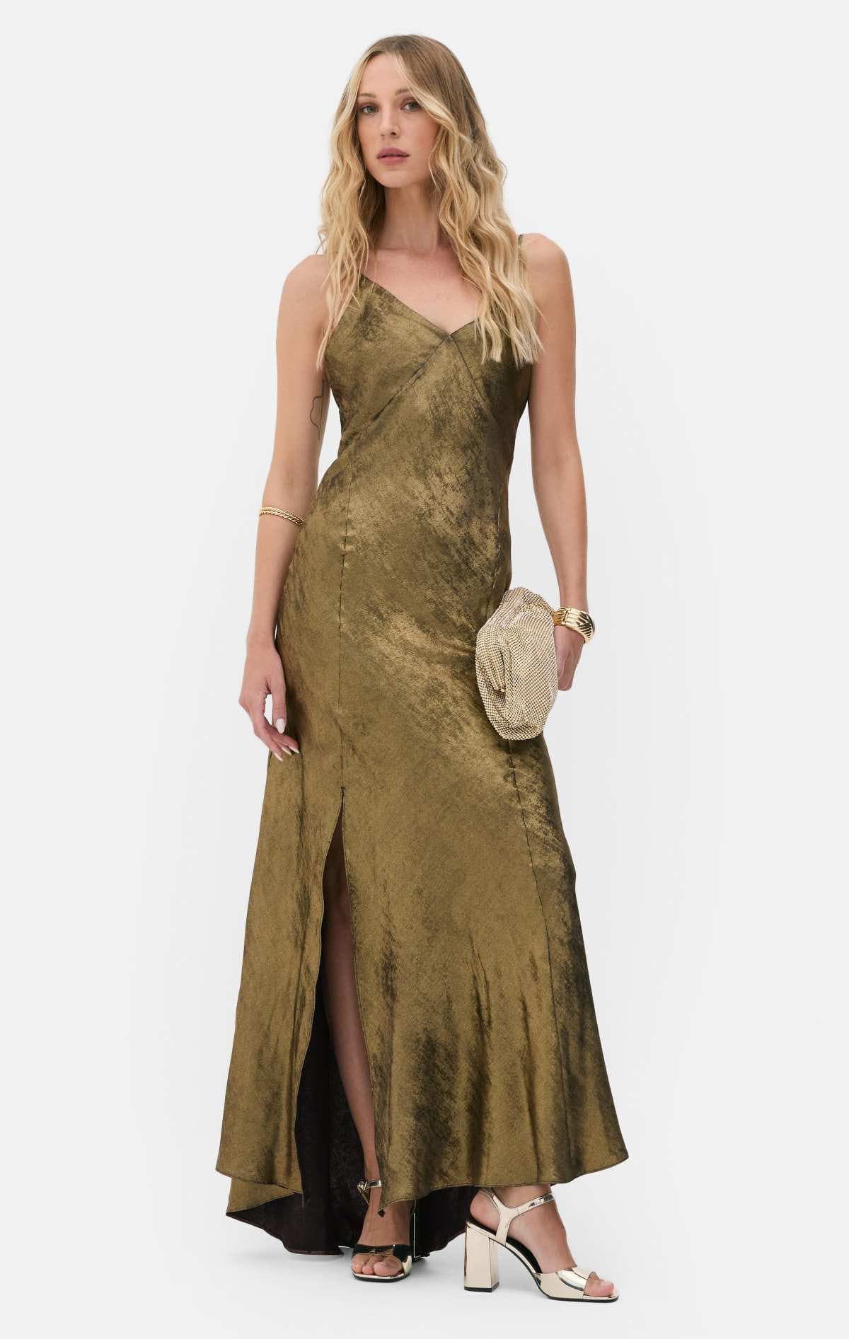 Vestido midi de tirantes de Rita Ora de Primark