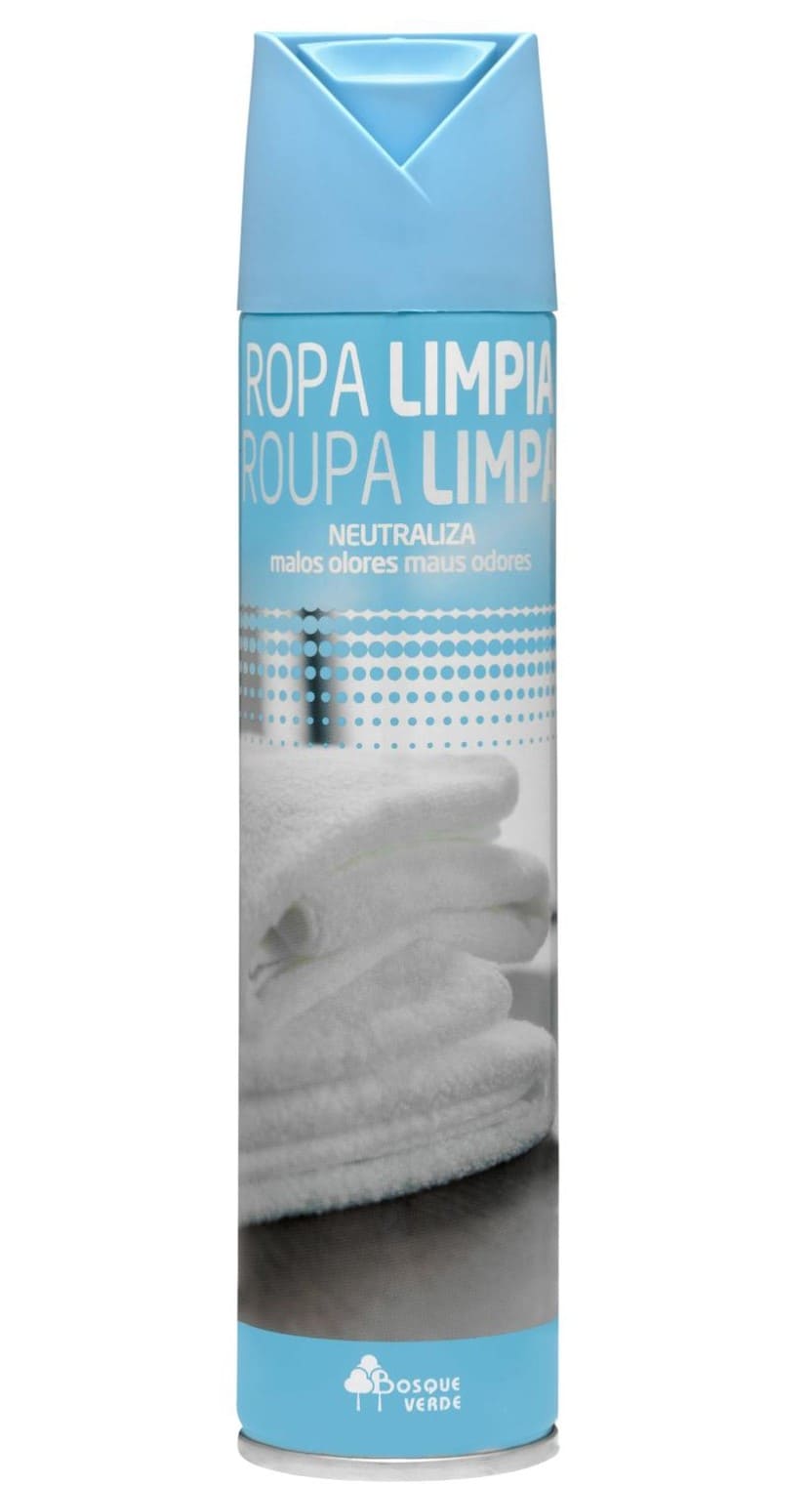 Ambientador Spray Ropa Limpia Bosque Verde