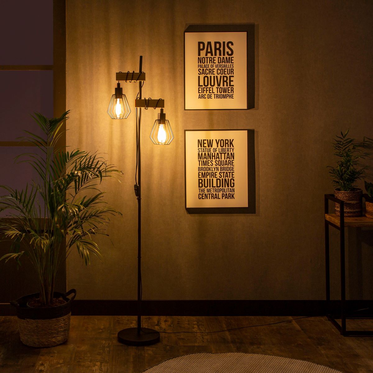 Lámpara de pie INSPIRE Tabodi de Leroy Merlin