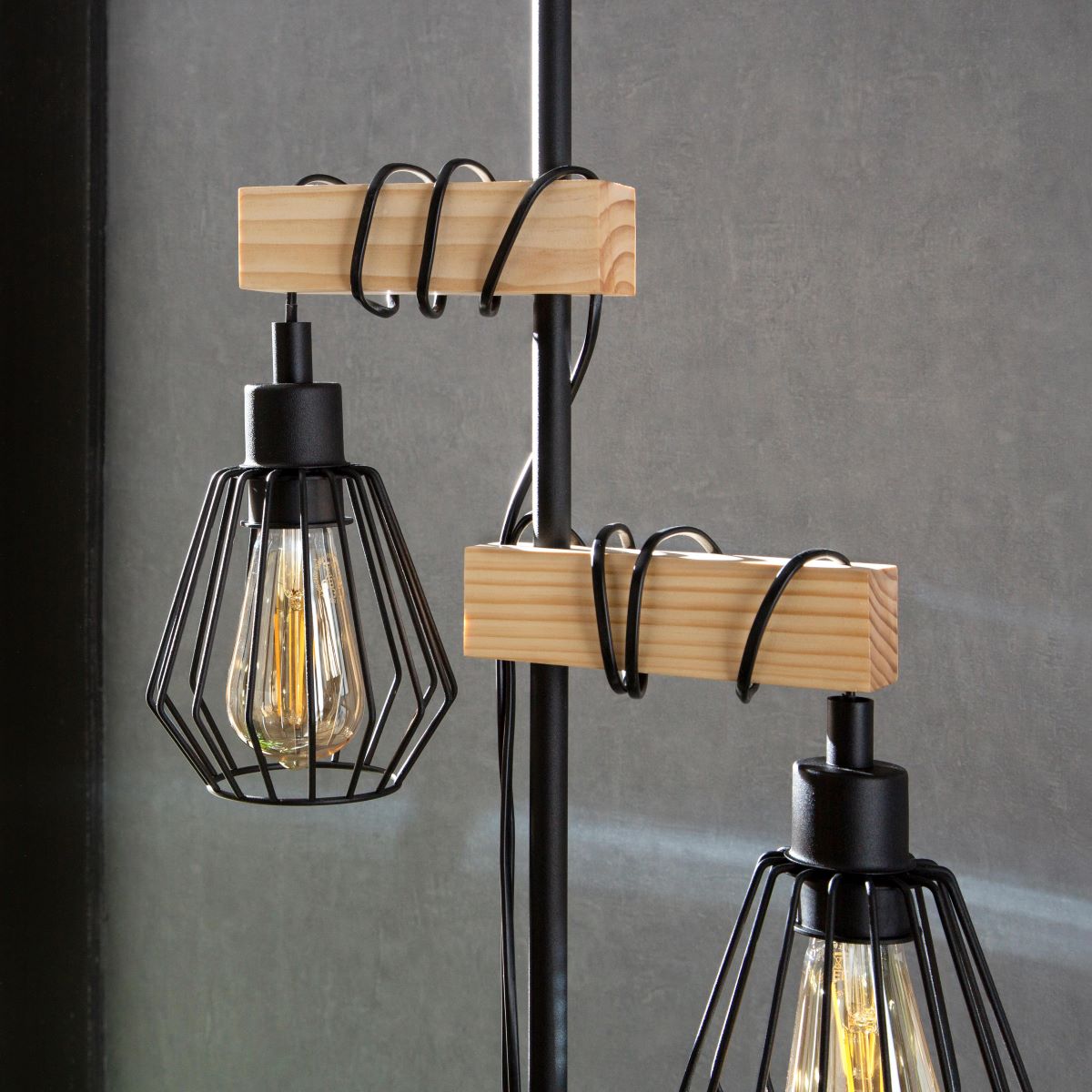 Lámpara de pie INSPIRE Tabodi de Leroy Merlin