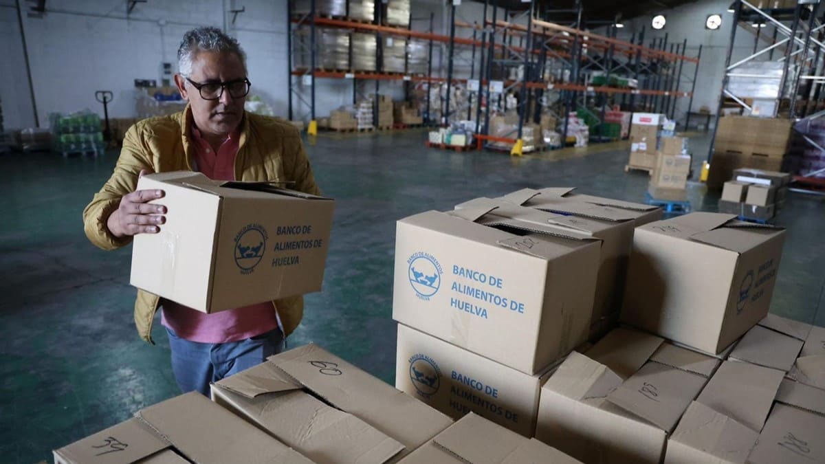 El Banco de Alimentos de Huelva se encuentra en una situación muy delicada