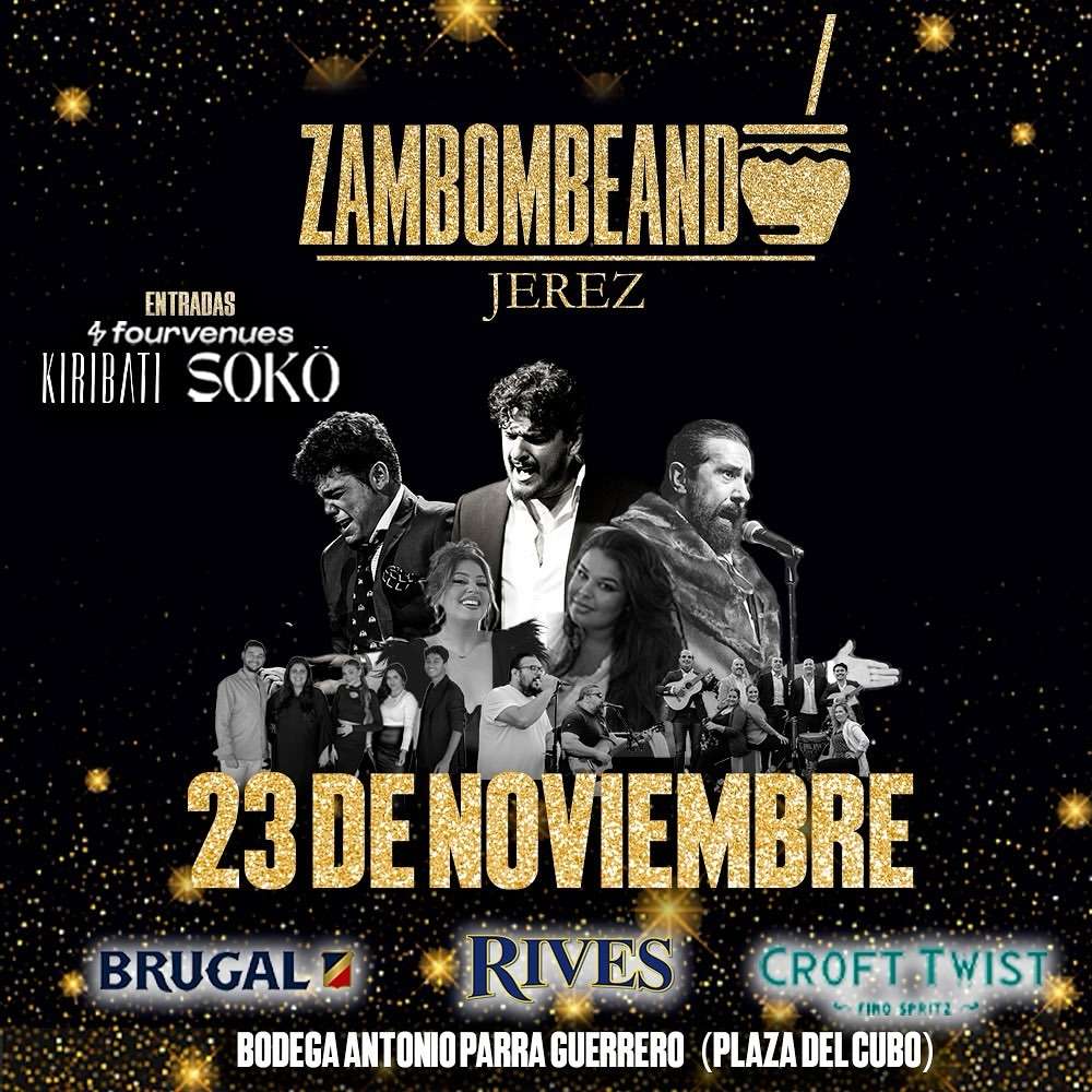 Cartel de Zambombeando 