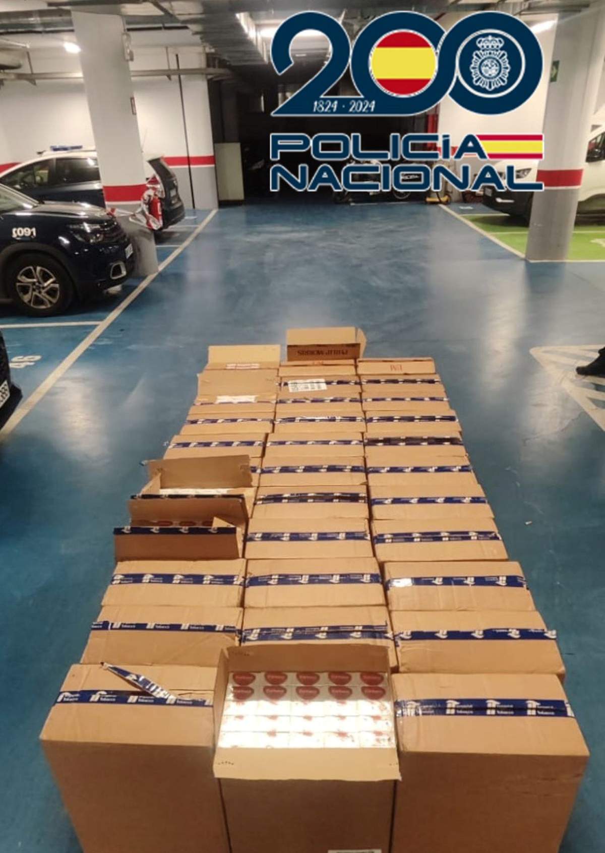 Tabaco de contrabando intervenido en Jerez | Policía Nacional