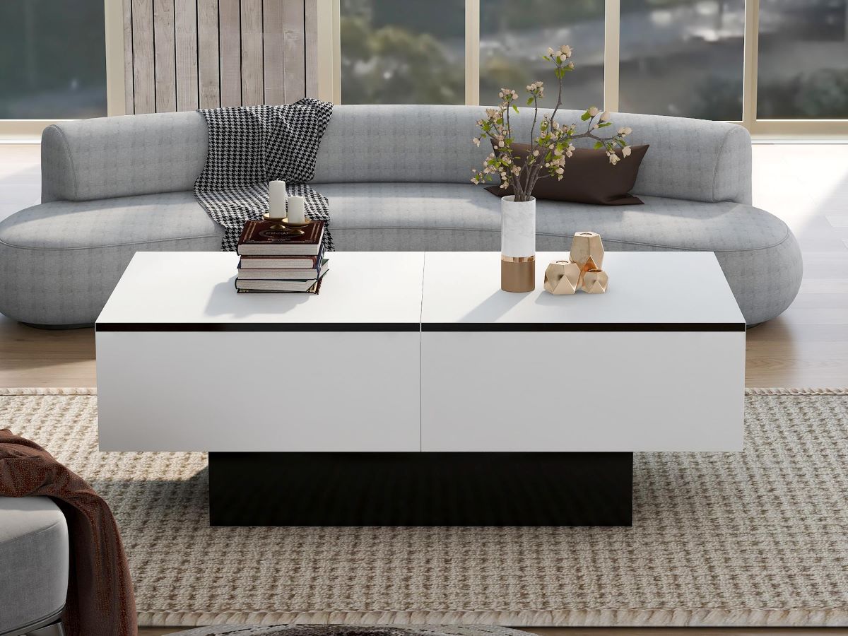Mesa de centro extensible MUEBLES CHIC de Leroy Merlin