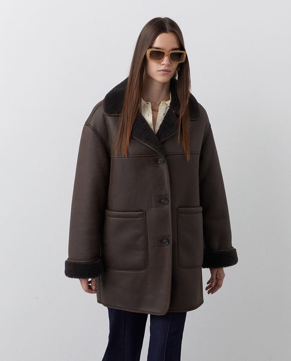 El chaquetón con doble faz de Sfera en El Corte Inglés