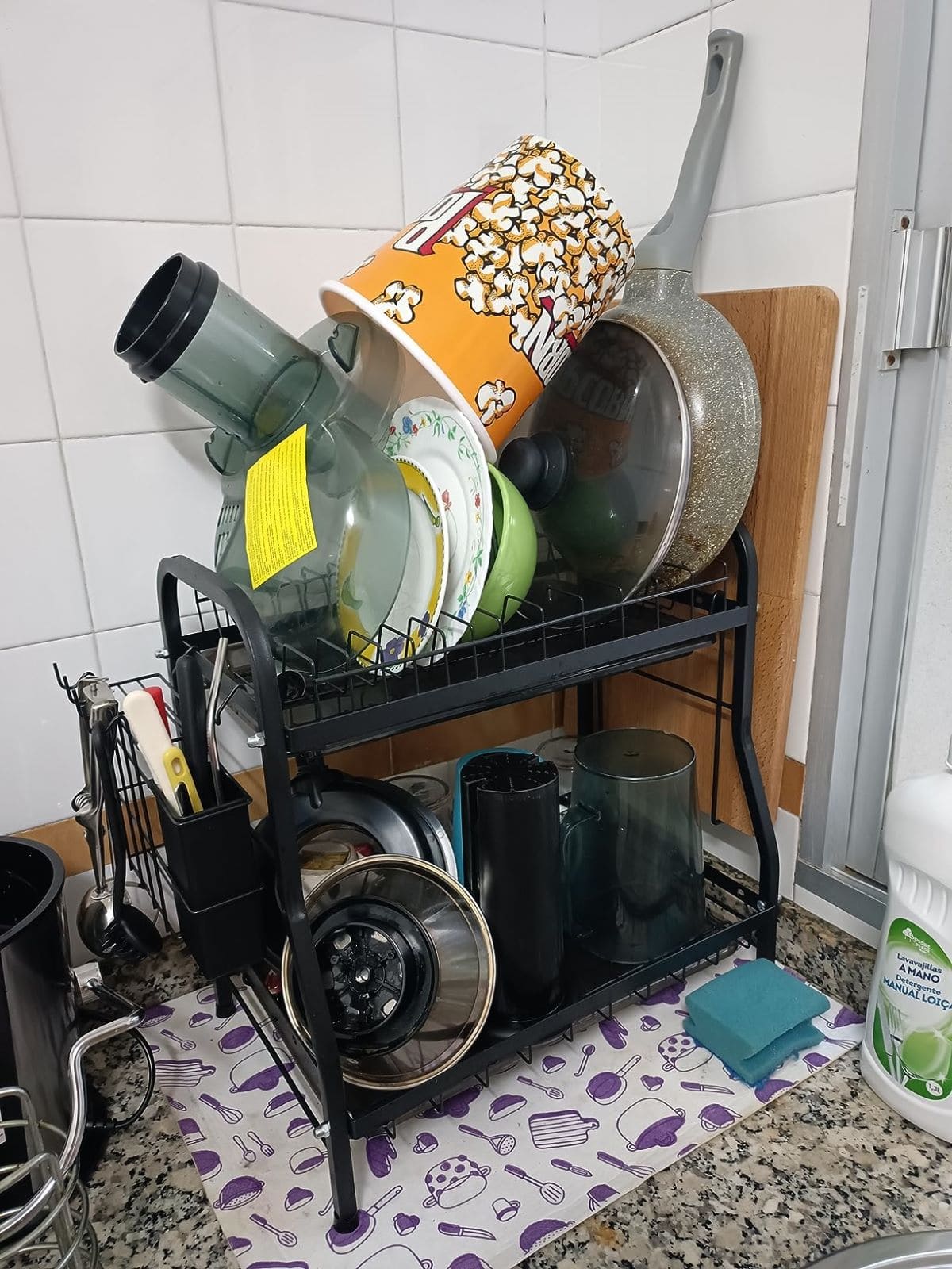 Escurridor de platos de 2 niveles Nestling de Amazon