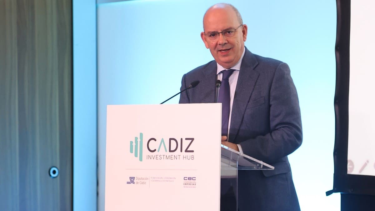 Javier Sánchez Rojas, durante su intervención en el Foro Investment Hub