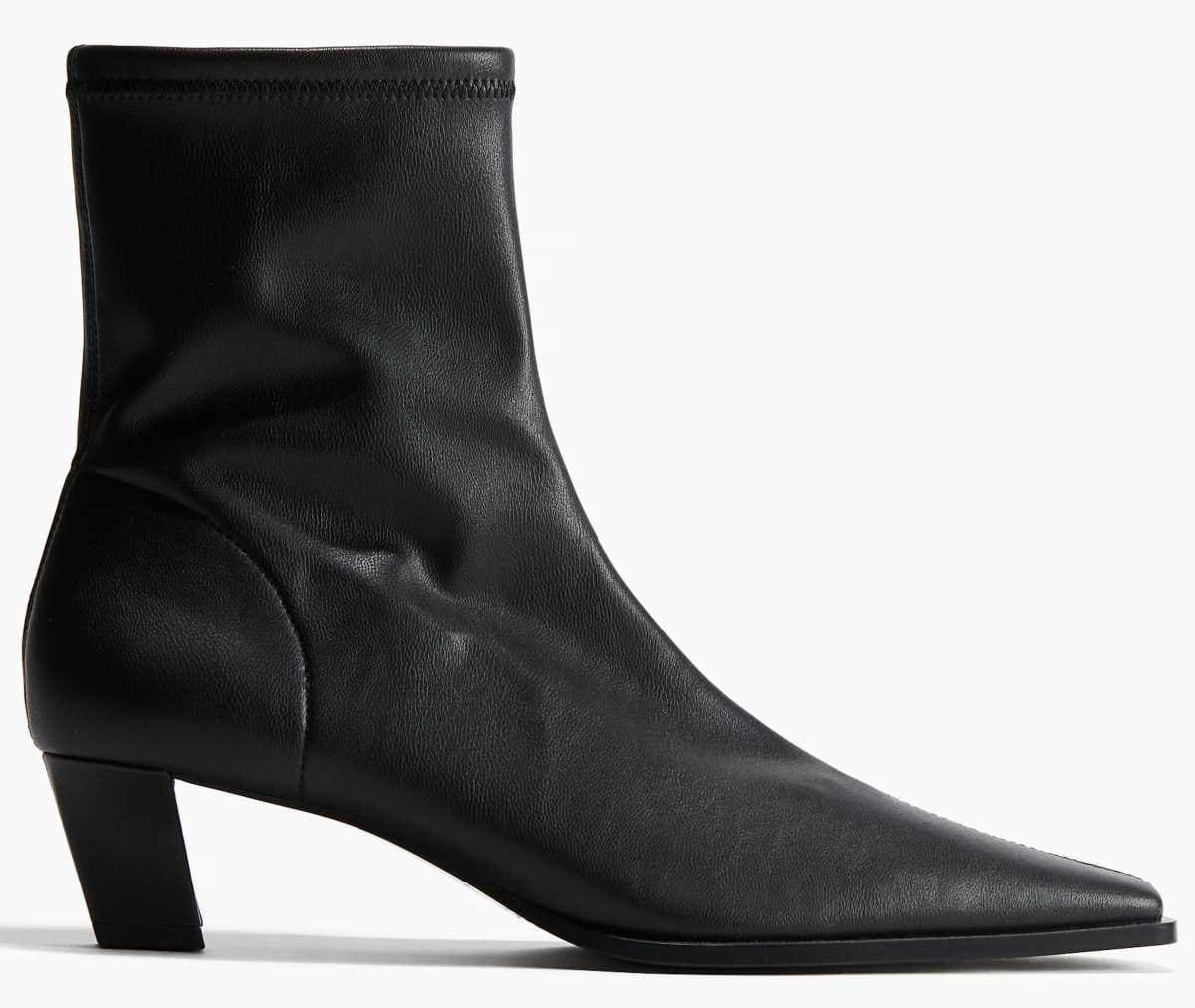 Botines con puntera fina de H&M