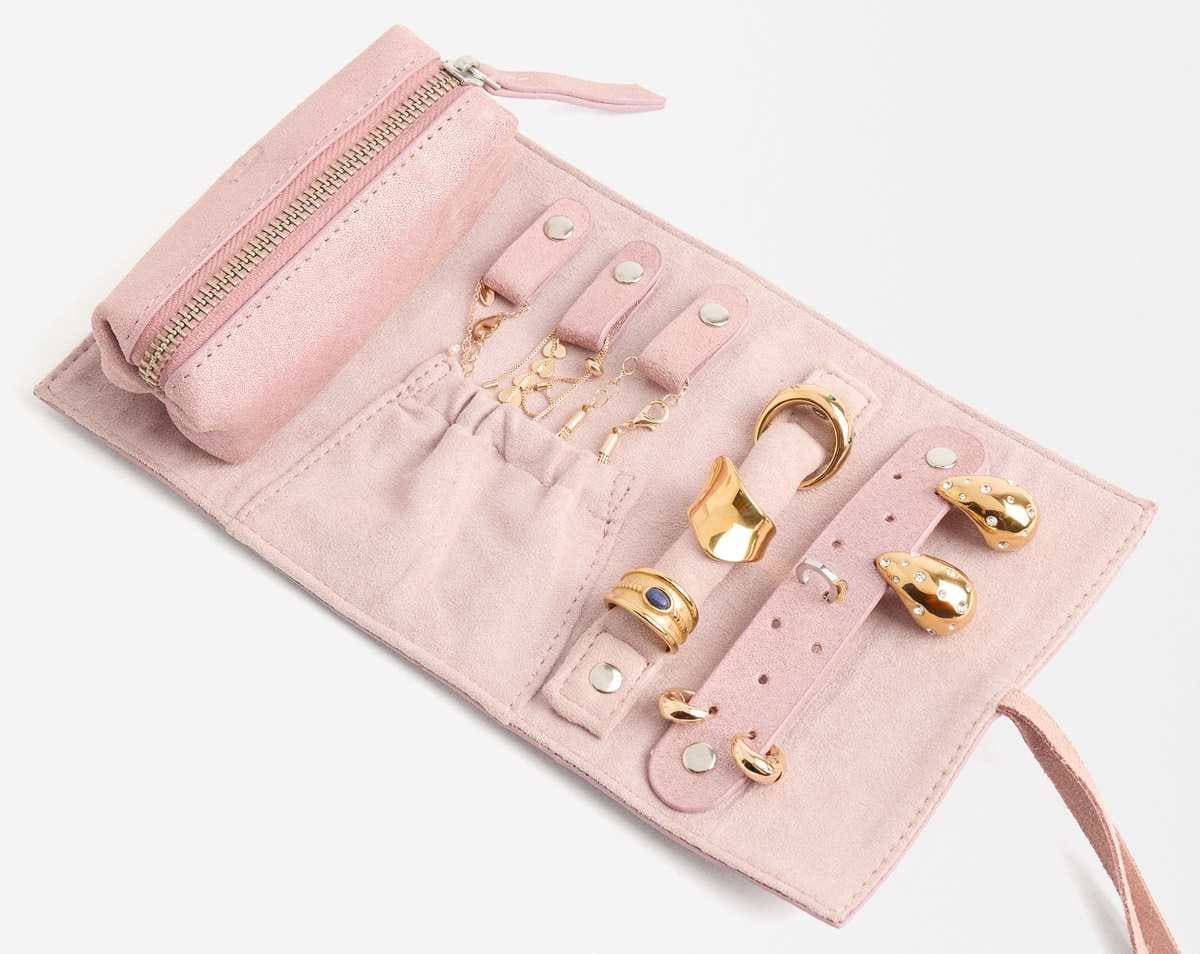 Joyero de piel en rollo de Parfois